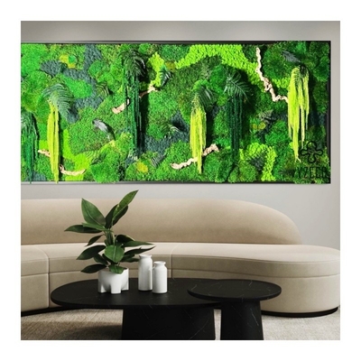 quality Bureaubedrijf Inrichting Kunstmatige groene plant Moos Muur In aangepaste kleuren Voor landschapsarchitectuur factory